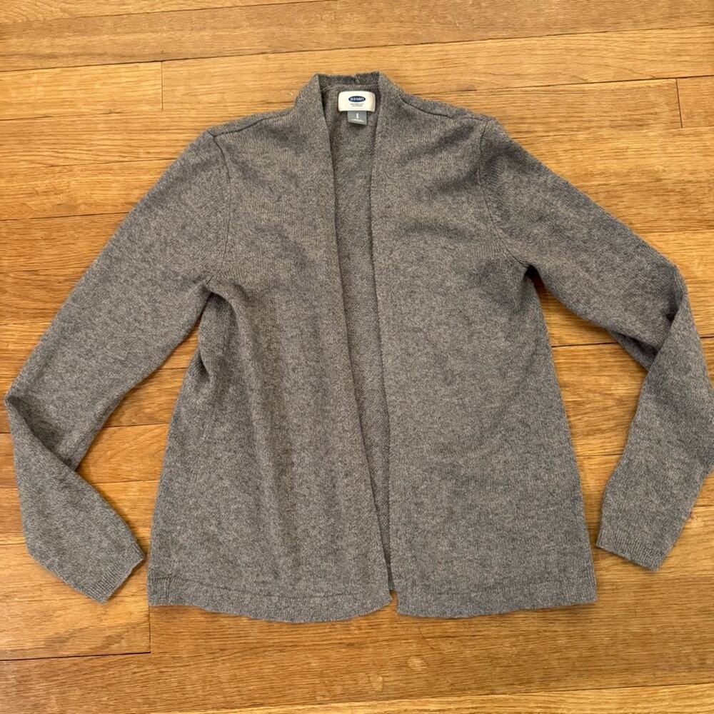 Old  Navy Gray Open Front  Sweater Top Size SP
 b20